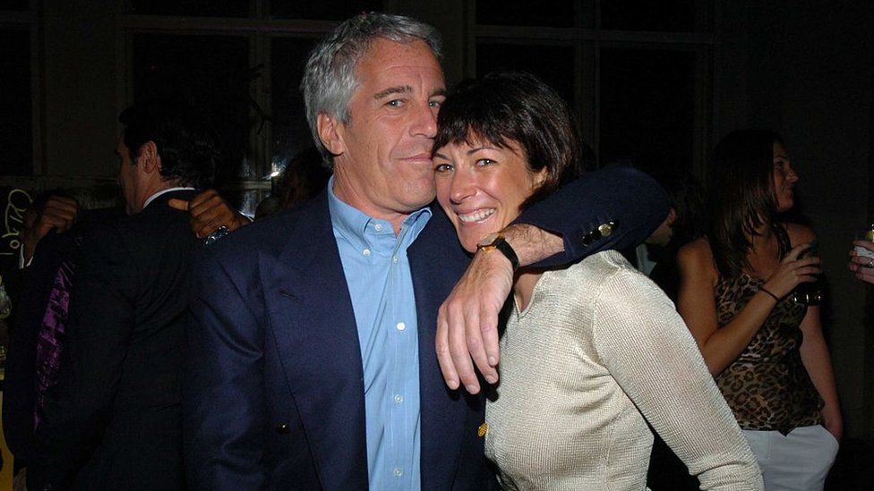 GETTY IMAGES / Ghislaine Maxwell, pictured with Jeffrey Epstein, is due to stand trial in July