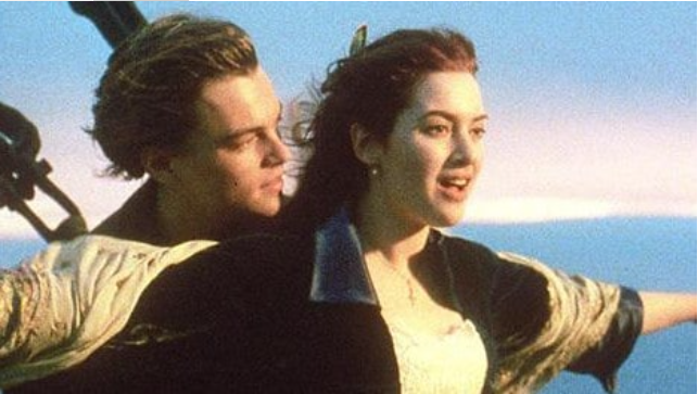 Leonardo DiCaprio and Kate Winslet in Titanic. Picture: AFPSource:Supplied