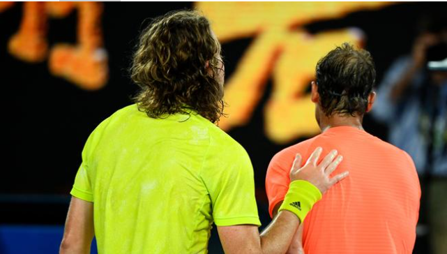 See you next year, Rafa. (Photo by William WEST / AFP)Source:AFP