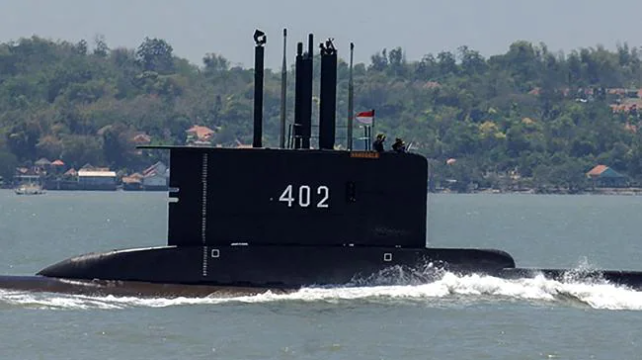Time is running out in the search for a missing Indonesian submarine. Picture: Indonesian Military / AFPSource:AFP