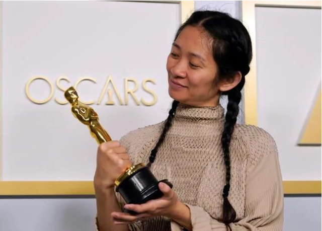 A less familiar crop of nominees were competing at the 2021 Oscars ceremony, where Chloe Zhao's "Nomadland" was the big winnerSource:AFP