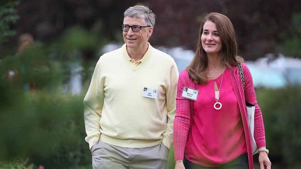 GETTY IMAGES / The couple committed tens of billions of dollars to their global charity work