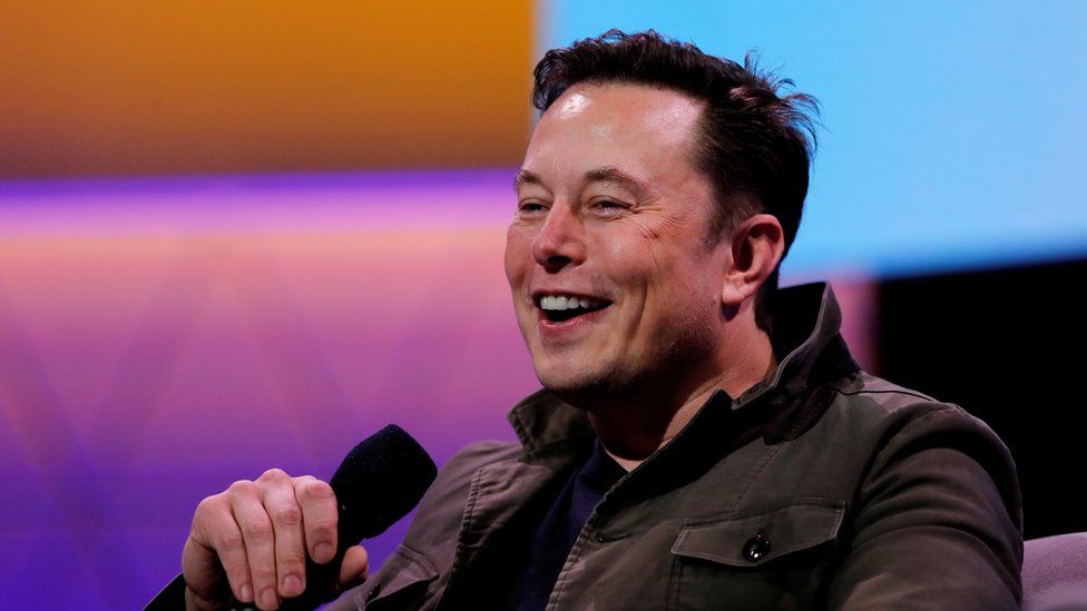 REUTERS / The SpaceX CEO also spoke about his use of social media, saying: "I sometimes say or post strange things