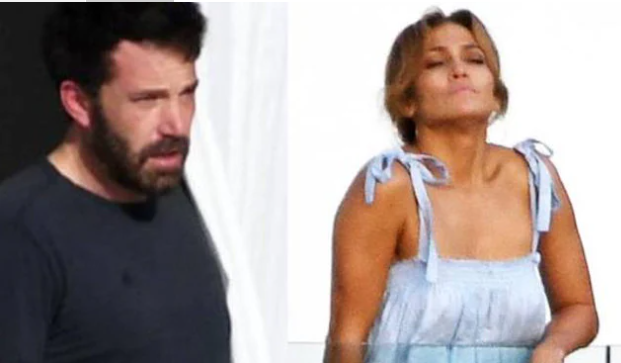 Ben Affleck and Jennifer Lopez were spotted together in Miami. Picture: BACKGRIDSource:BackGrid