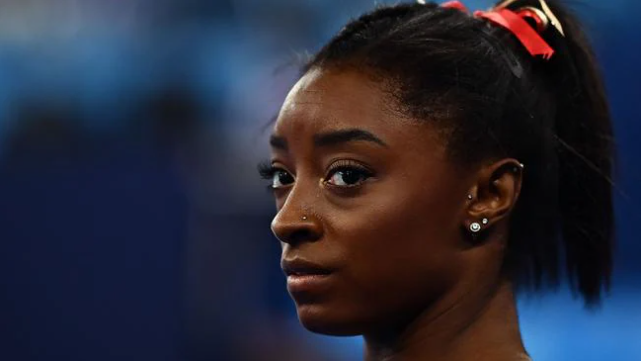 Simone Biles has been praised for withdrawing from the Olympics to focus on her mental health. Picture: Loic VENANCE/AFPSource:AFP