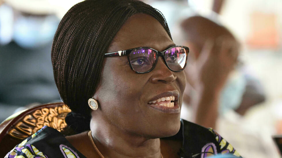 Ivory Coast's former first lady Simone Gbagbo, seen here in August 2020, faced charges of crimes against humanity following her husband's refusal to hand power over to Alassane Ouattara, who won a 2010 election. © Sia Kambou, AFP (file photo