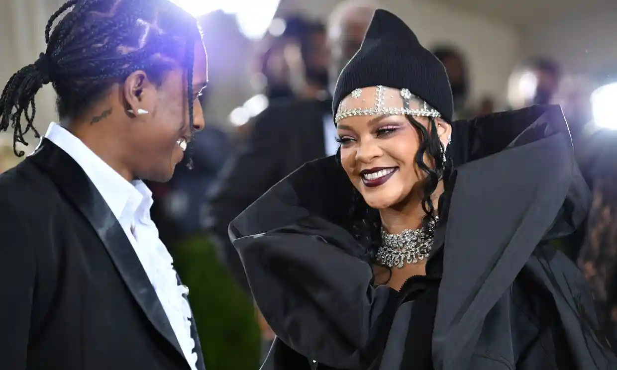 Rihanna and A$AP Rocky at the 2021 Met Gala. Photograph: Jeff Kravitz/FilmMagic