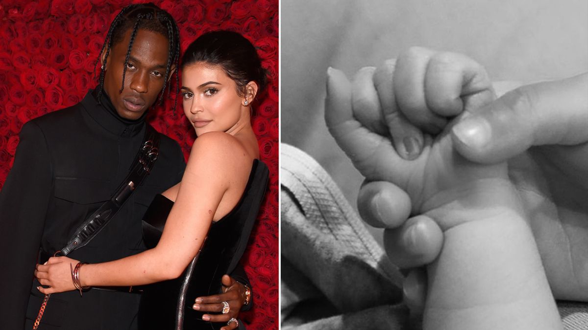 Kylie Jenner announced the arrival of her son in a sweet Instagram post on Sunday