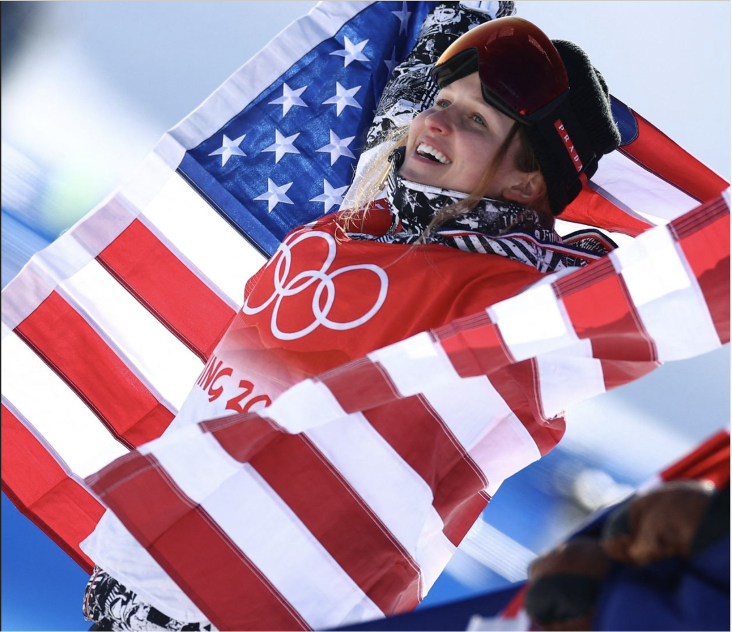 Julia Marino won silver in the women’s slopestyle at the Beijing Games. LISI NIESNER/REUTERS