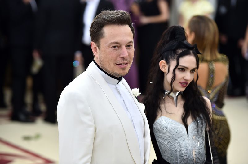 Elon Musk and Grimes (Theo Wargo/Getty Images for Huffington Post)