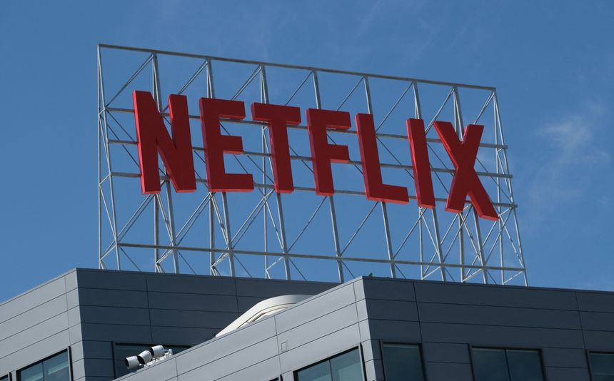 Netflix also said it expected to lose two million global subscribers in the current quarter. PHOTO: CHRIS DELMAS/AGENCE FRANCE-PRESSE/GETTY IMAGES