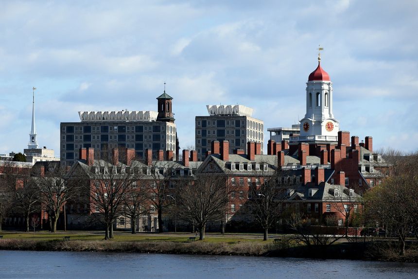 Harvard University belongs to a consortium of schools that have pledged to confront the role slave ownership has had on their institutions. PHOTO: MADDIE MEYER/GETTY IMAGES