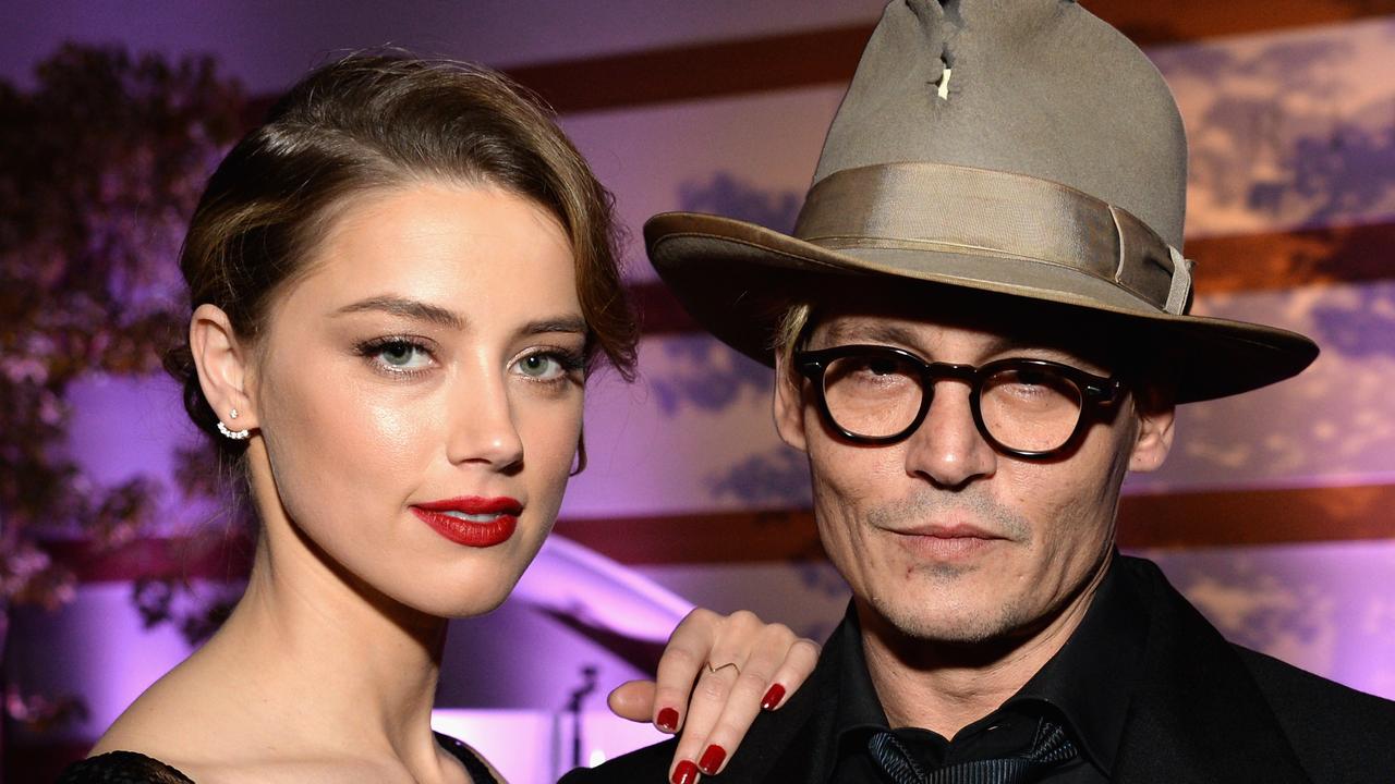 Depp and Heard in 2014. Picture: Michael Kovac/Getty Images