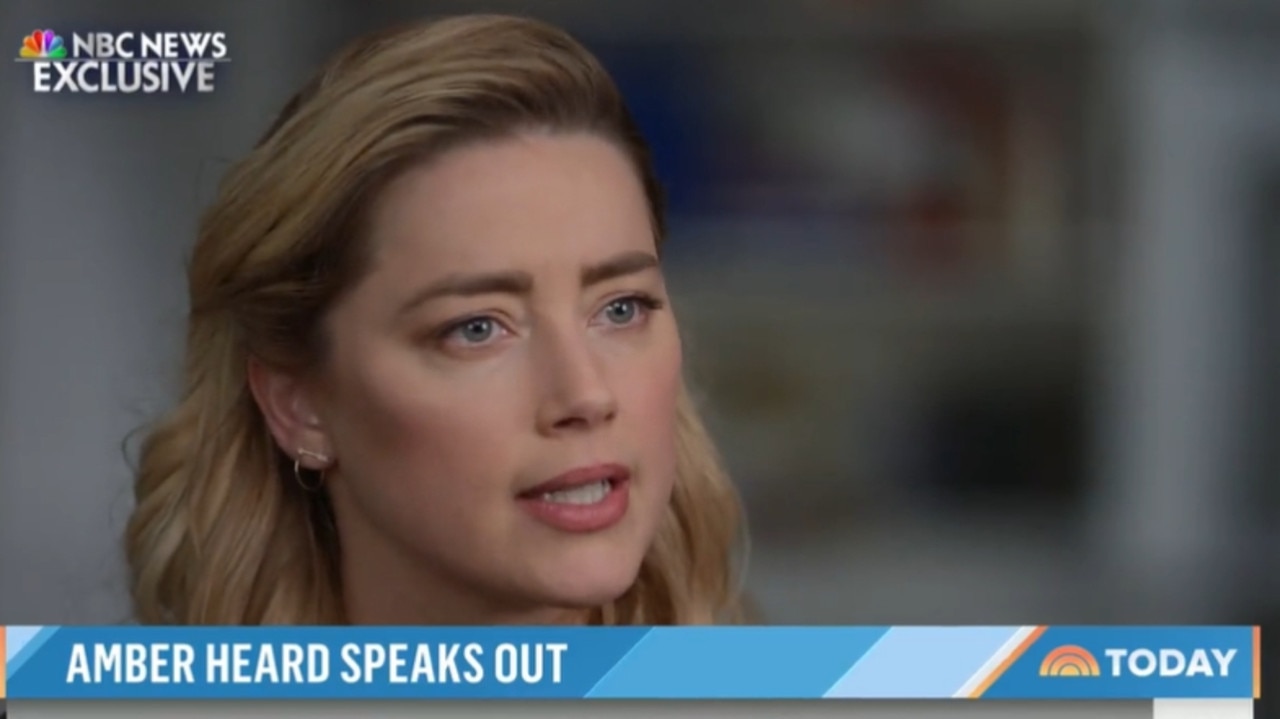 Amber Heard said she witnessed the tidal wave of backlash against her.