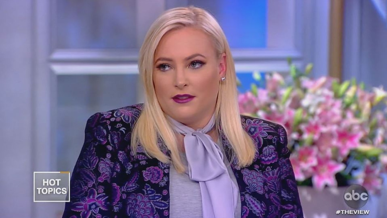 Meghan McCain wrote a scathing op-ed about the pair in her Daily Mail column. Picture: ABC.