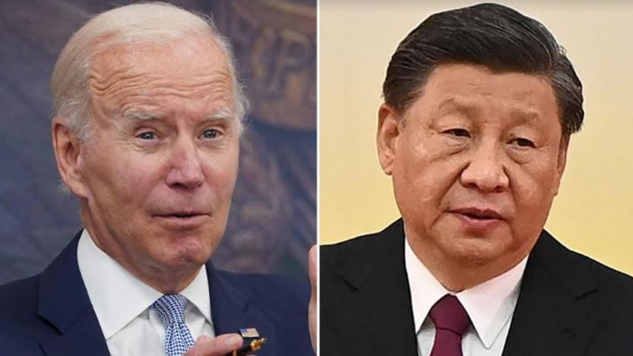 Amid tensions over Taiwan, US President Joe Biden and Chinese President Xi Jinping have agreed to meet in a face-to-face summit. Pictures: Agencies