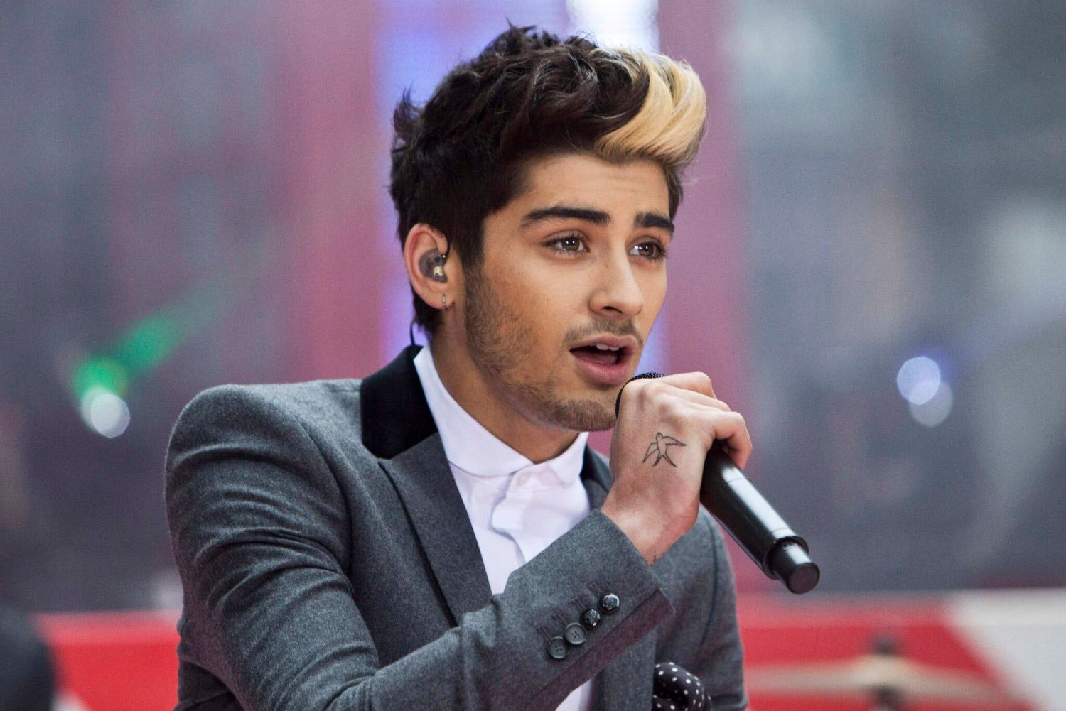 Zayn Malik performing with his band One Direction on NBC’s “Today” show in New York City in 2012.Credit...Andrew Burton/Reuters
