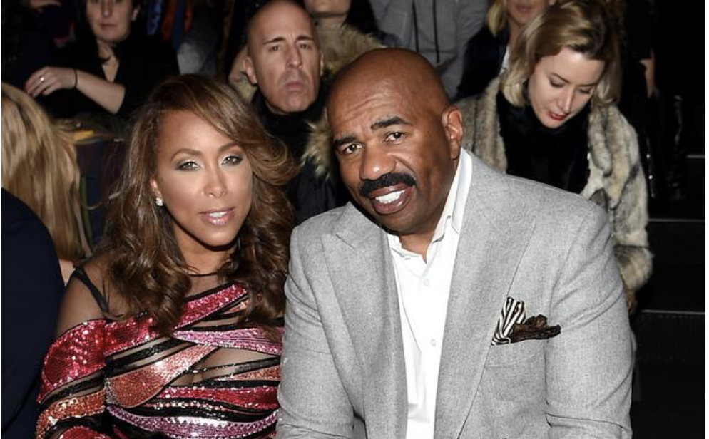 Steve Harvey and his wife Marjorie have both addressed the speculation, labelling them as rumours. Picture: Nicholas Hunt/Getty Images
