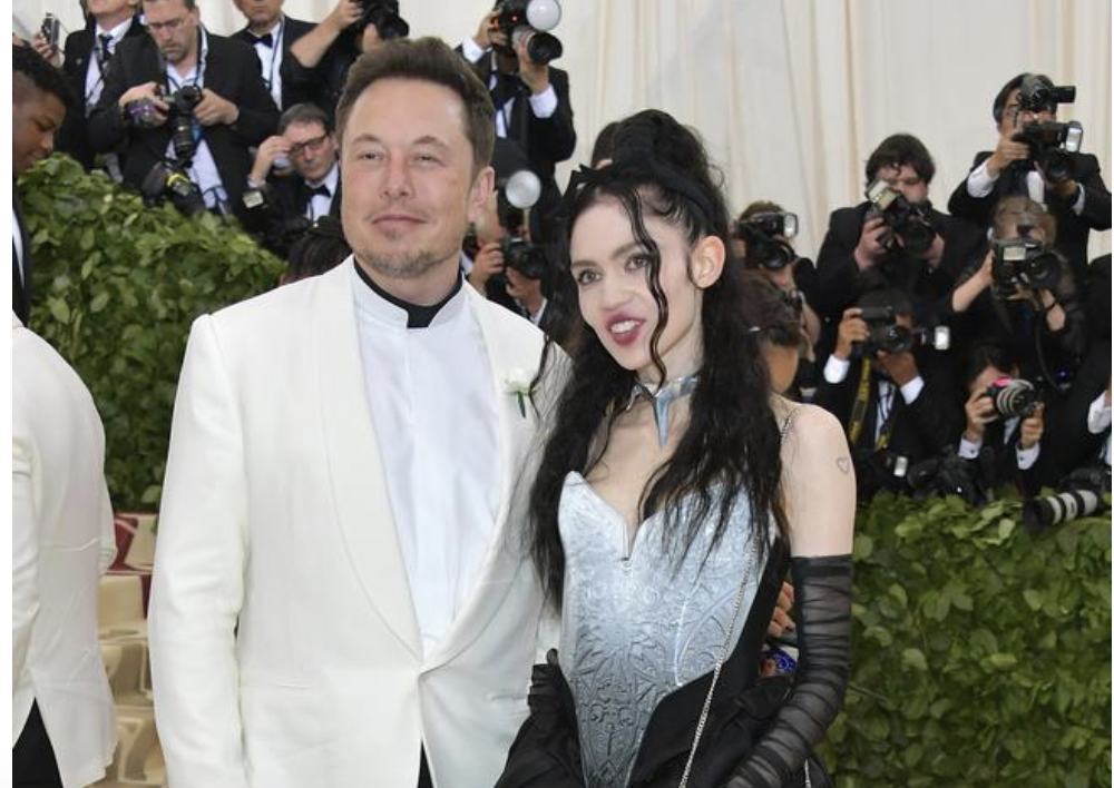 Elon Musk and Grimes have dated on and off since 2018. Picture: Neilson Barnard/Getty Images