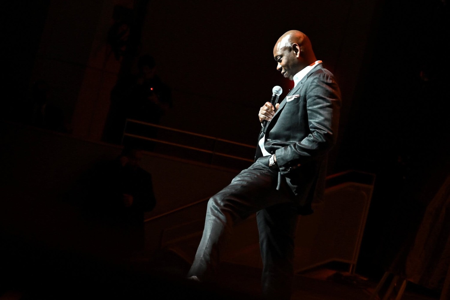 Dave Chappelle performing last year. He specializes in contentious subjects and knows how he will be treated in the media.Credit...Shannon Finney/Getty Images