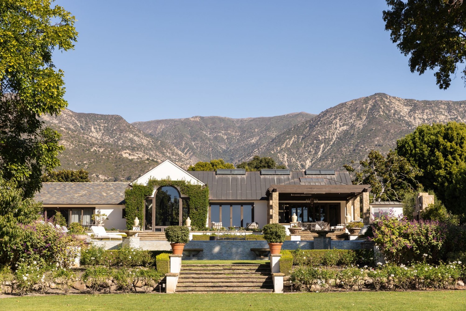 Pop star Katy Perry and business mogul Carl Westcott have battled in court for years for the right to own this home in Santa Barbara, Calif. NATASHA LEE FOR THE WALL STREET JOURNAL