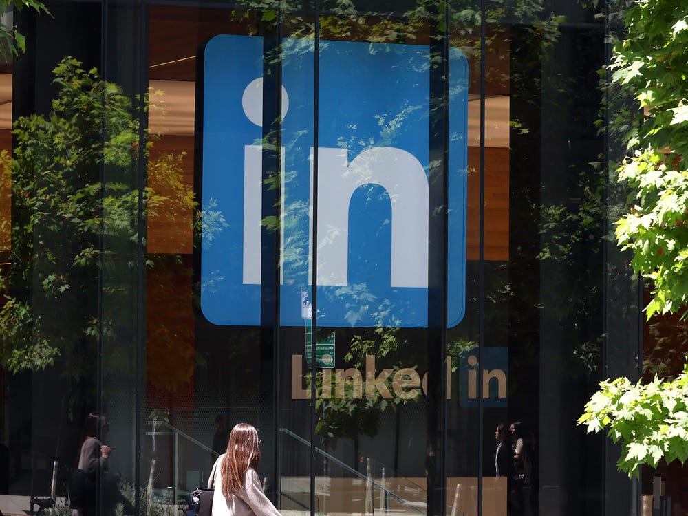 Microsoft was prepping LinkedIn's offices in San Francisco for an influx of OpenAI defectors. Justin Sullivan/Getty Images