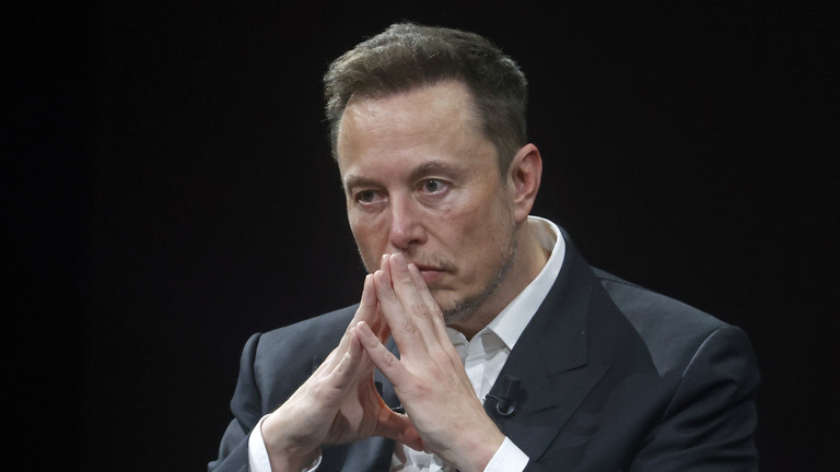 Elon Musk attends the Viva Technology conference dedicated to innovation and startups at the Porte de Versailles exhibition centre on June 16, 2023 in Paris, France © Getty Images / Chesnot/Getty Images