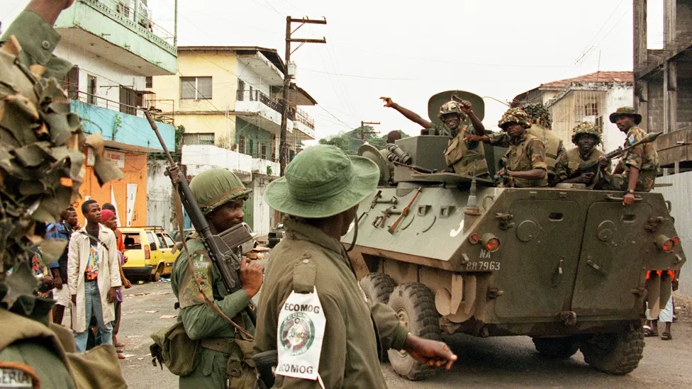 AFP Nigeria troops made up the backbone of the Ecomog force deployed to Liberia in the 1990s