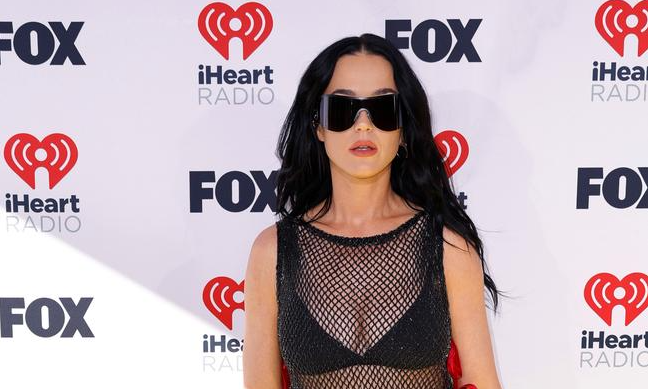 Katy Perry’s see-through red carpet outfit