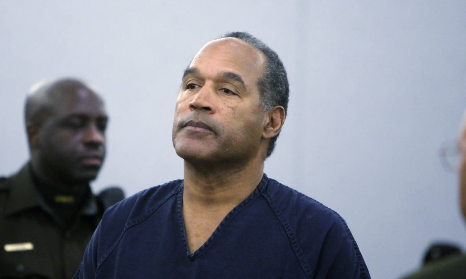 OJ Simpson pictured in 2008. He was sentenced to 33 years in prison in a robbery case in Las Vegas involving sporting memorabilia. Photograph: Isaac Brekken/AFP/Getty Images