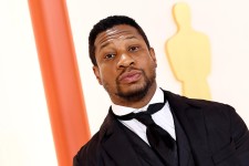 HOLLYWOOD, CALIFORNIA - MARCH 12: Jonathan Majors attends the 95th Annual Academy Awards on March 12, 2023 in Hollywood, California. (Photo by Arturo Holmes/Getty Images )GETTY IMAGES