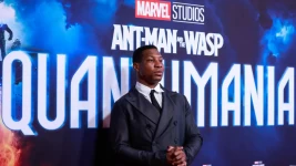 Jonathan Majors made his Marvel big-screen debut in Ant-Man and The Wasp: Quantumania. Getty Images