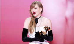 Grammys 2024: Taylor Swift makes history with best album award – video highlights