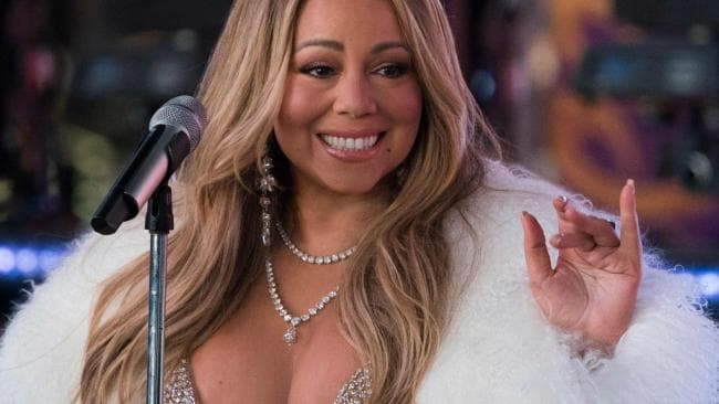 Mariah Carey performing during New Year's Eve celebrations in Times Square earlier this year. Picture: AFP/Don EmmertSource:AFP