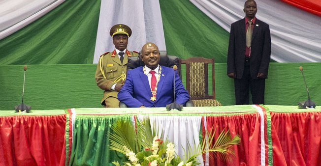 © AFP | The 54 year-old president of Burundi, Pierre Nkurunziza, has been in power since 2005.