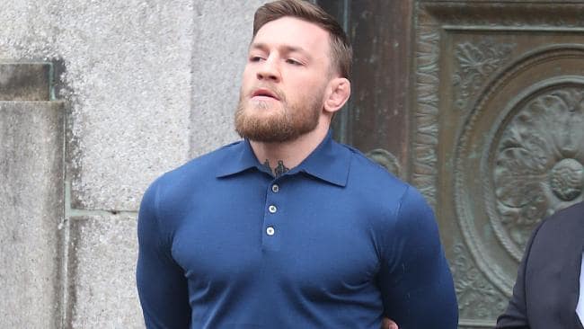 McGregor’s life has spiralled out of control.Source:MegaMMA star Conor McGregor was slapped with a slew of criminal charges for allegedly chucking a hand truck at a bus full of fellow fighters and punching another man in the face, according to a crim
