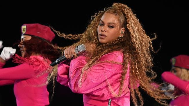 Beyonce at the 2018 Coachella Music festival. Picture: MEGASource:Mega