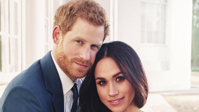 Britain's Prince Harry and Meghan Markle. Picture: APSource:Supplied