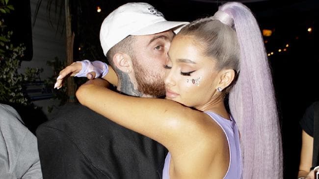 Ariana Grande has hit back at a Twitter user who blamed her for ex-boyfriend Mac Miller’s problems. Picture: @arianagrande/InstagramSource:Instagram