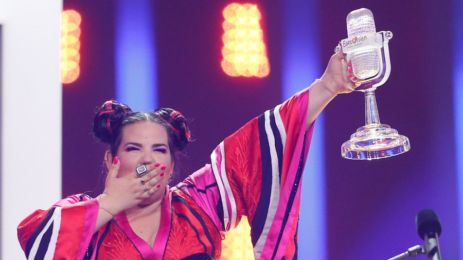 Israel's Netta Barzilai wins the Eurovision Song Contest 2018 © Pedro Nunes / Reuters