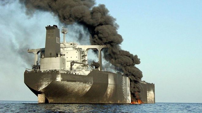 GETTY IMAGES / The 2002 attack on the French-owned Limburg oil tanker killed one and injured 12 others