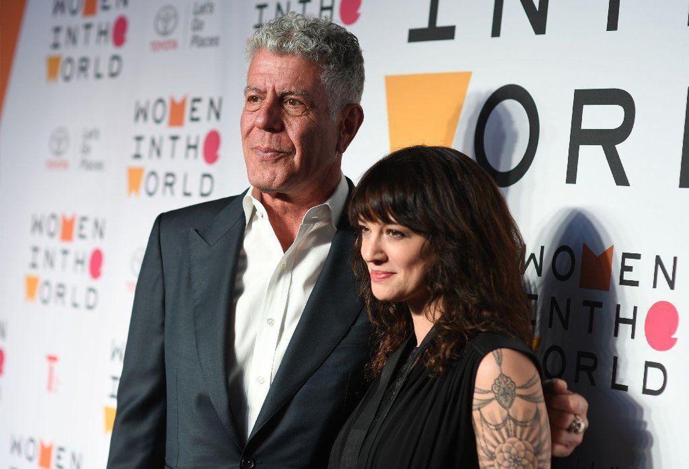 Asia Argento said she was "beyond devastated" by Anthony Bourdain's death.