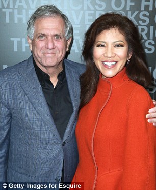 TV host Julie Chen, 48, is standing by her husband of 14 years Leslie Moonves, 68, amidst allegations of sexual misconduct against the CBS chairman