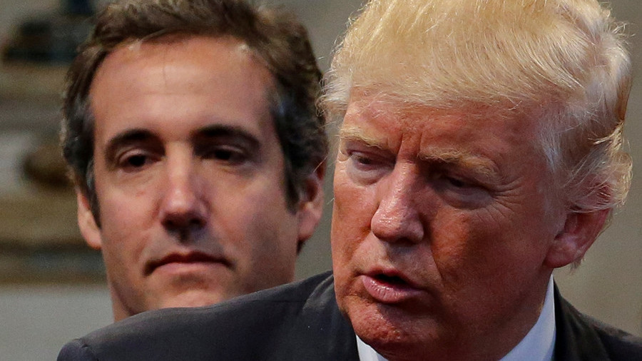 President Trump and his former attorney and 'fixer' Michael Cohen © Jonathan Ernst / Reuters