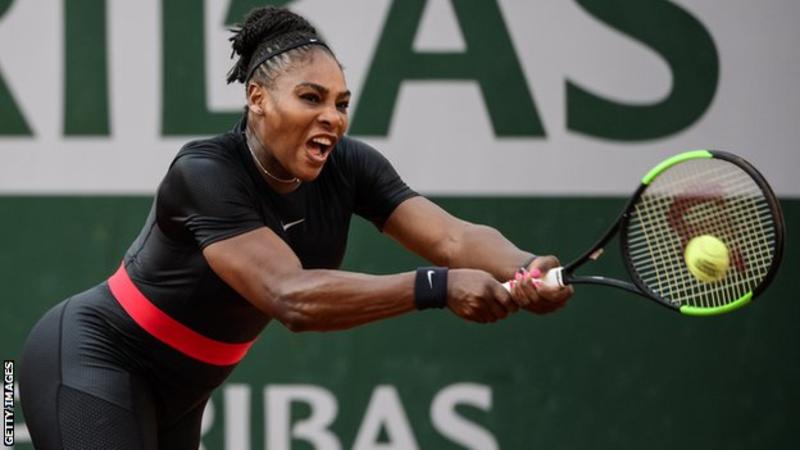 Serena Williams has not worn the black catsuit since this year's French Open