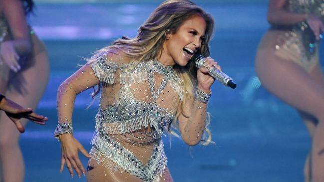 Jennifer Lopez has said goodbye to Las Vegas in a very JLo kind of way. Picture: Getty Images for Caesars EntertainmentSource:Getty Images