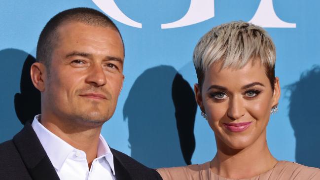 Orlando Bloom and Katy Perry. Picture: AFPSource:AFP