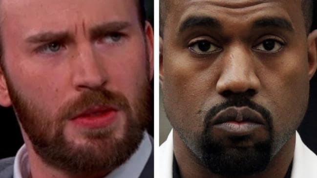 Chris Evans has slammed Kanye West over his recent stream of pro-Trump comments.Source:Supplied