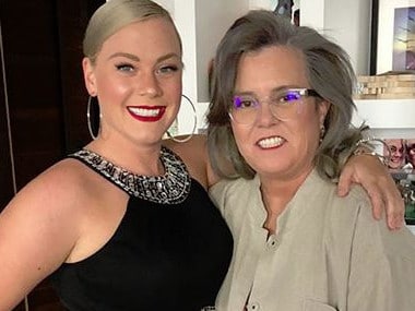 Rosie O'Donnell and Elizabeth Rooney have been together for the past year. Picture: InstagramSource:Supplied