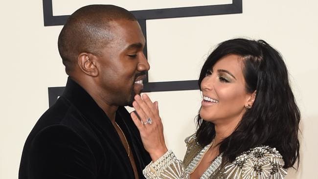 Kanye West gave Kim Kardashian a $1 million cheque for turning down a job. Picture: Jason Merritt/Getty Images/AFPSource:AFP